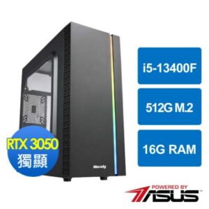 華碩H610平台[虛空戰士]i5-13400F/16G/RTX 3050/512G_M2台南筆電收購